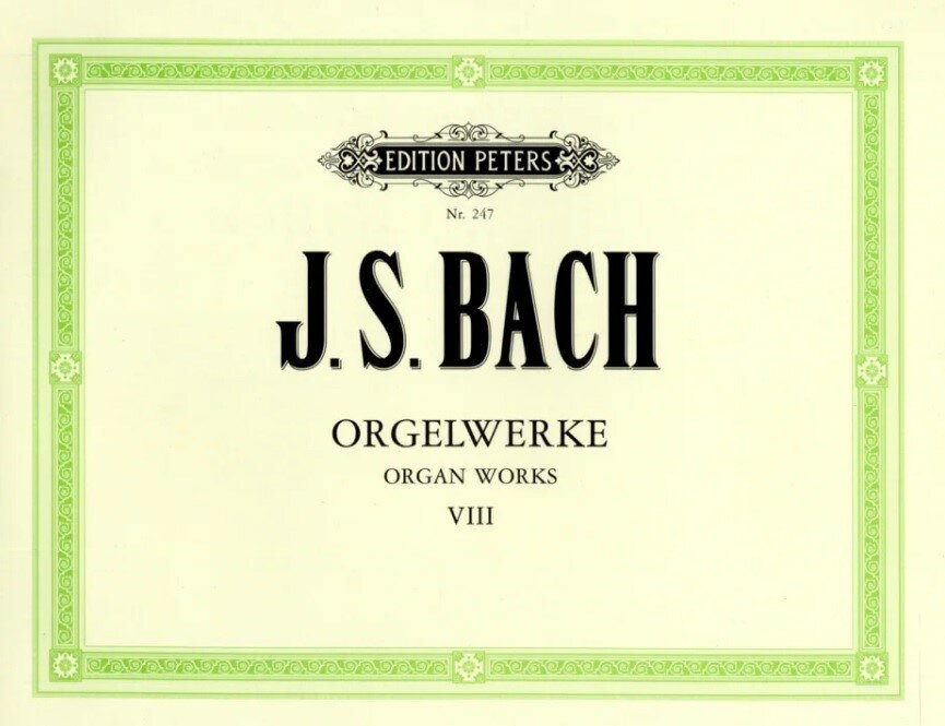 【輸入楽譜】バッハ, Johann Sebastian: オルガン作品集 第8巻: