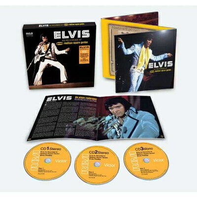 【輸入盤】Elvis As Recorded At Madison Square Garden 3 Cd