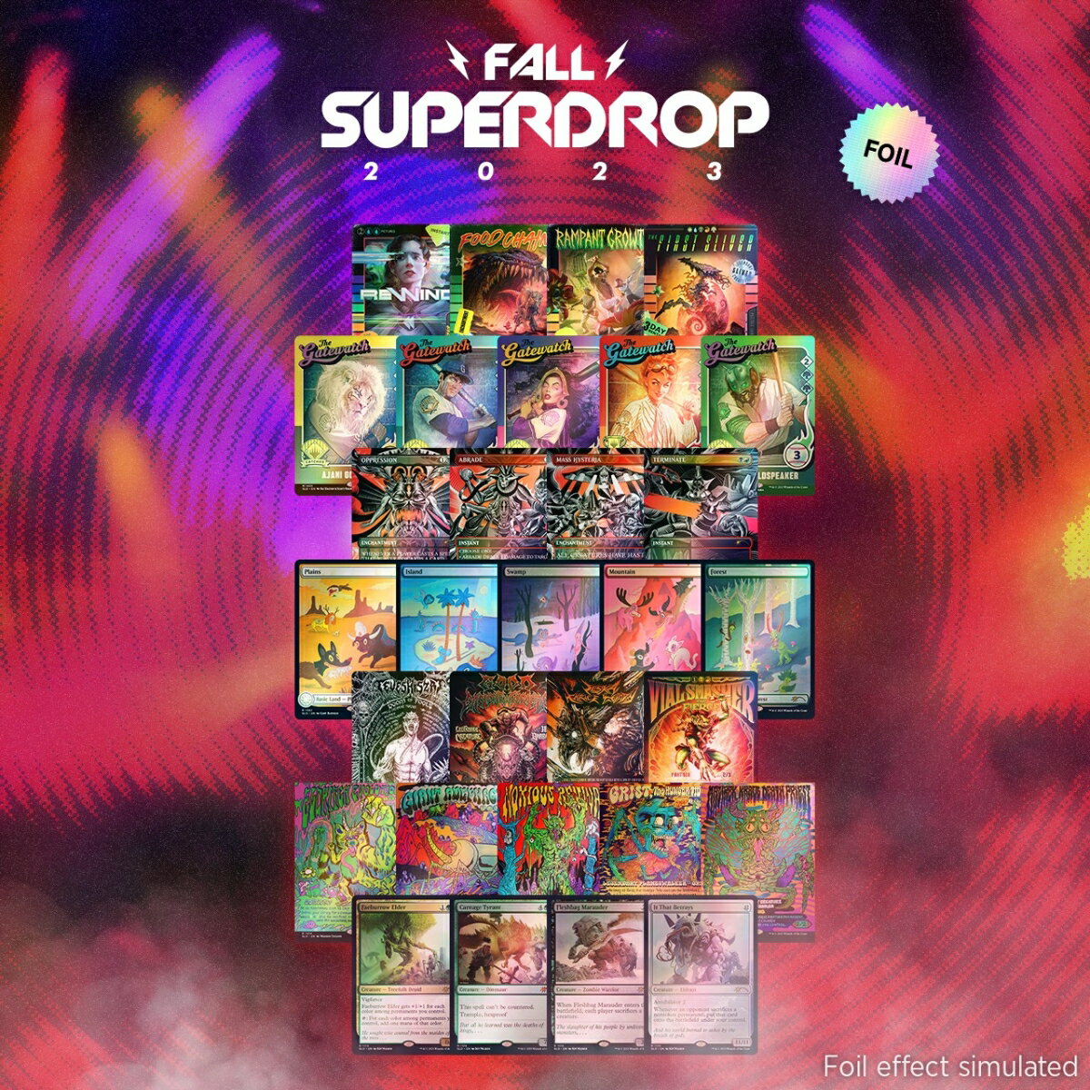 マジック：ザ・ギャザリング Secret Lair Fall Superdrop 2023 This One Is Dedicated To My Foils Bundle　【クレジットカード決済限定】