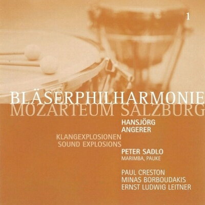 【輸入盤】『響きの爆発〜パーカッションとブラス』 ペーター・ザードロ、ハンスイェルク・アンゲラー＆モーツァルテウム管楽フィルハーモニー
