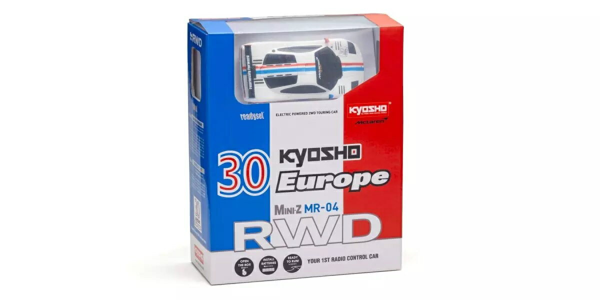 MINI-Z MR04RWD r/s McLaren F1 GTR KE 30th 【32372KE】 (ホビーラジコン 完成品)