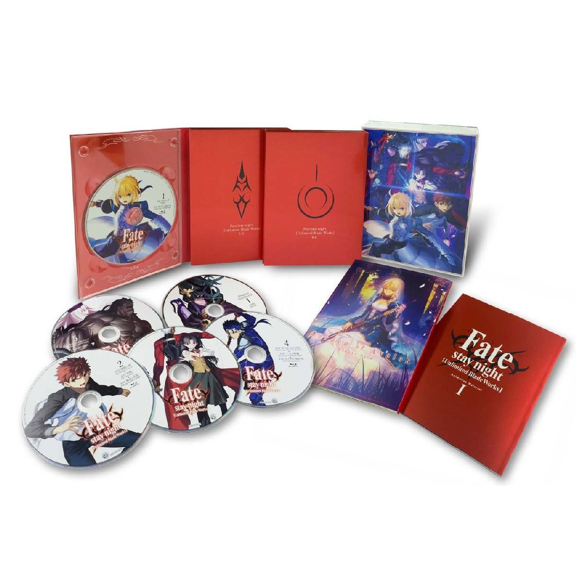 アニメ, キッズアニメ Fatestay night Unlimited Blade Works Blu-ray Disc Box 1Blu-ray 