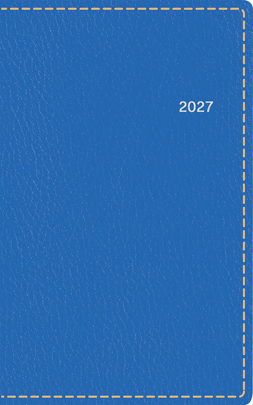 2027年　手帳　1月始まり　No.175　T'beau （ティーズビュー） 3　　[ディープブルー]高橋書店　手帳判　　ウィークリー