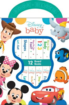 Disney Baby: 12 Board Books: 12 Board Books BOXED-DISNEY BABY 12 BOARD 12V [ Pi Kids ]