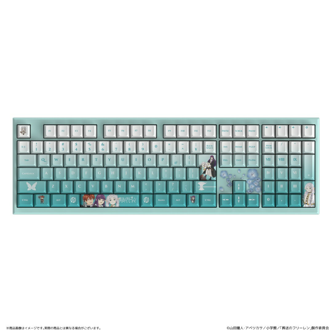 葬送のフリーレン_AMICIS メカニカルキーボード 108 日本語配列 Standard Edition