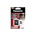 Panasonic 4GB microSDHC UHS-Iカード RP-SMGA04GJK