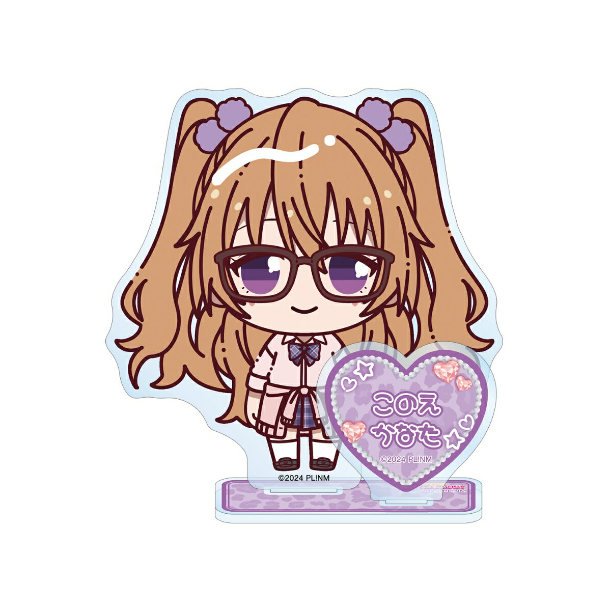 ラブライブ！虹ヶ咲学園スクールアイドル同好会近江彼方 ちょこんと！ ギャル制服ver. パーツ付きBIGアクリルスタンド