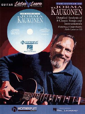 The renowned guitarist for Jefferson Airplane and Hot Tuna teaches eight of his classic songs and instrumentals. He performs each piece, then breaks them down in detail for the benefit of learning guitarists. Jorma has an avid following, and this product will create great excitement among his many fans! Songs: Embryonic Journey * Trial by Fire * Watch the North Wind Rise * I See the Light * Been So Long * Mann's Fate * Genesis * Water Song. INCLUDES 64-PAGE MUSIC TAB BOOK * LEVEL 4