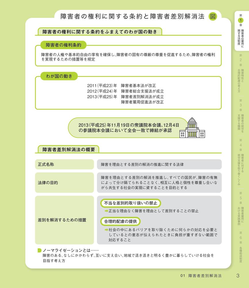 図解でわかる障害者雇用と就労支援 [ 二本柳　覚 ] 3
