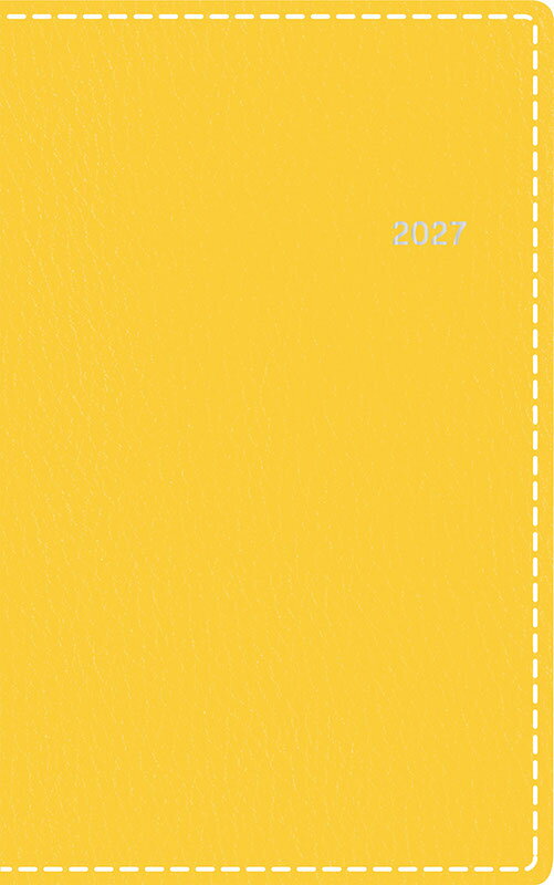 2027年 手帳 1月始まり No.176 T'beau （ティーズビュー） 8 [カームイエロー]高橋書店 手帳判 ウィークリー
