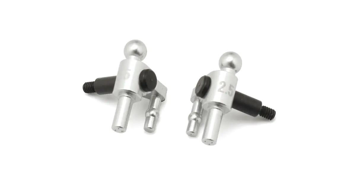 Other - アルミステアリングブロック2.5°(MR-04) 【MZW710-25】 (ホビーラジコン)