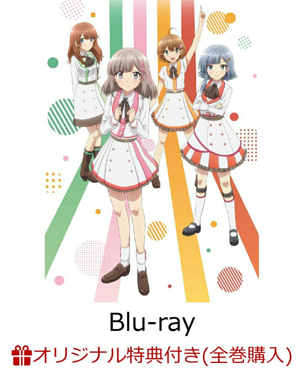 【楽天ブックス限定全巻購入特典+楽天ブックス限定先着特典】TVアニメ「CUE!」6巻【Blu-ray】(B2布ポスター+缶バッジ4個セット+トレーディ...