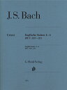 【輸入楽譜】バッハ, Johann Sebastian: イギリス組曲 第2巻 BWV 809-811/原典版/Steglich編(運指なし) バッハ, Johann Sebastian