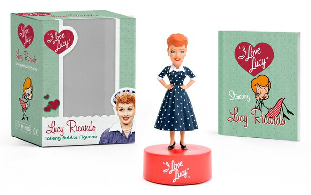 I Love Lucy: Lucy Ricardo Talking Bobble Figurine [With Book(s)] I LOVE LUCY LUCY RICARDO TALKI （Rp Minis） [ Elisabeth Edwards ]