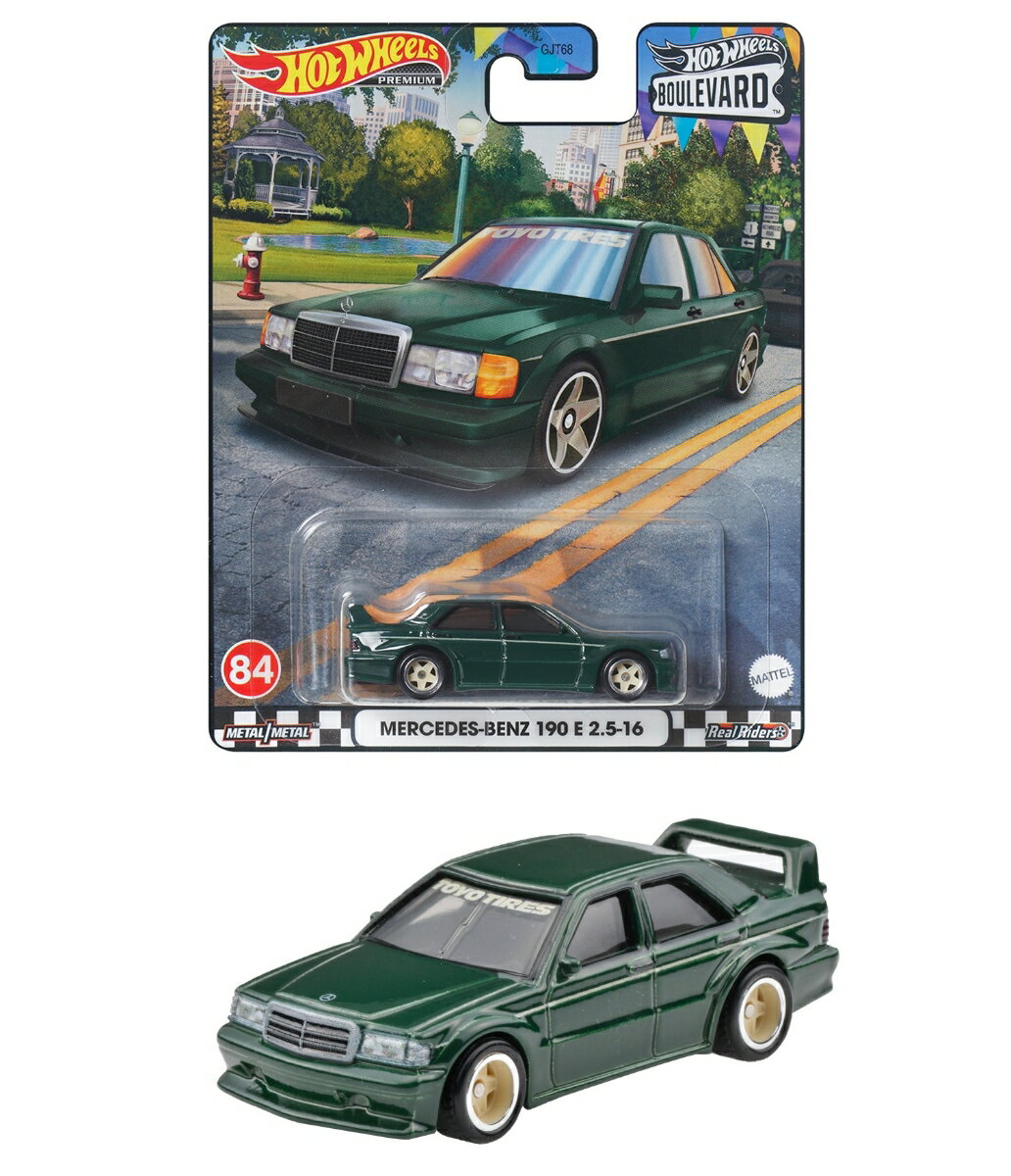 ホットウィール(Hot Wheels) ブールバード - メルセデス・ベンツ 190E 2.5-16 【3才~】 HWW12