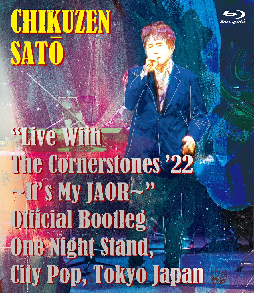 “Live With The Cornerstones 22’ ~It’s My JAOR~” Official Bootleg One Night Stand, City Pop, Tokyo Japan(BD+2CD)【Blu-ray】