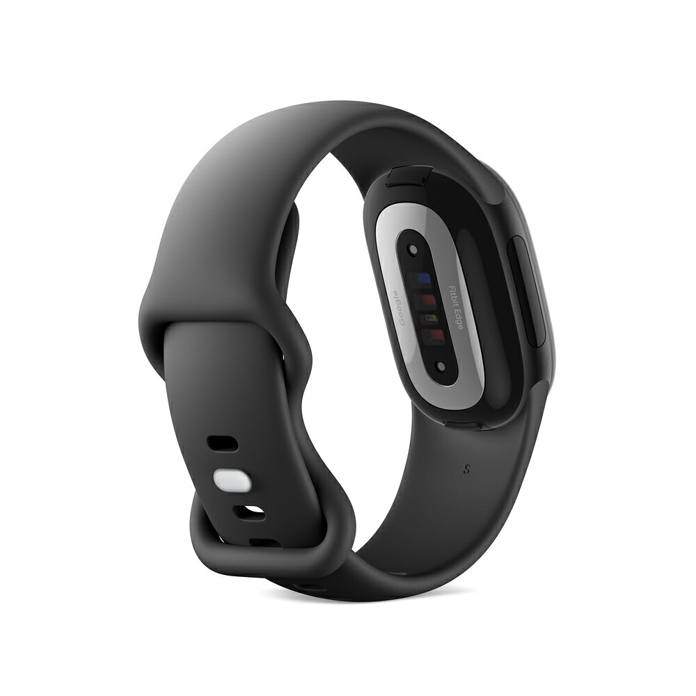 Google Fitbit Edge Matte Black アルミケース / Obsidian アクティブ バンド