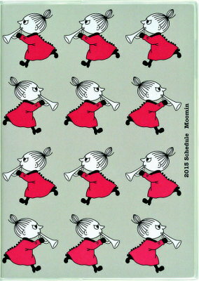 ムーミンA5薄型手帳（リトルミイ）