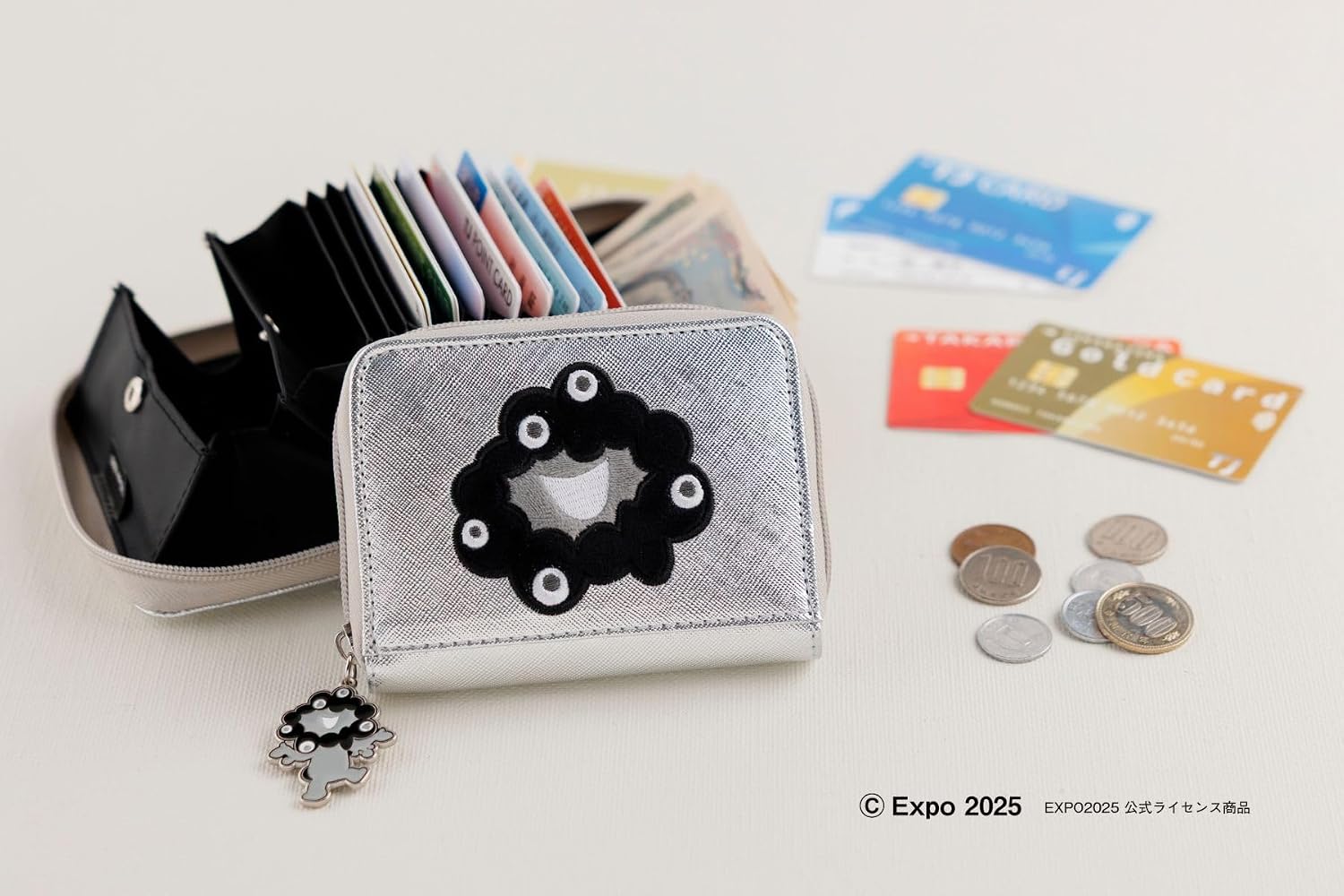 ミャクミャク ミニ財布BOOK SILVER ver. （TJMOOK） 商品画像2