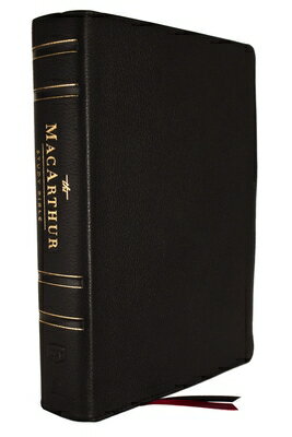 Nkjv, MacArthur Study Bible, 2nd Edition, Genuine Leather, Black, Comfort Print: Unleashing God 039 s Tr NKJV MACARTHUR STUDY BIBLE 2ND John F. MacArthur