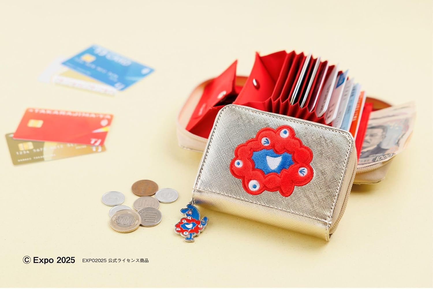 ミャクミャク ミニ財布BOOK GOLD ver. （TJMOOK） 商品画像2