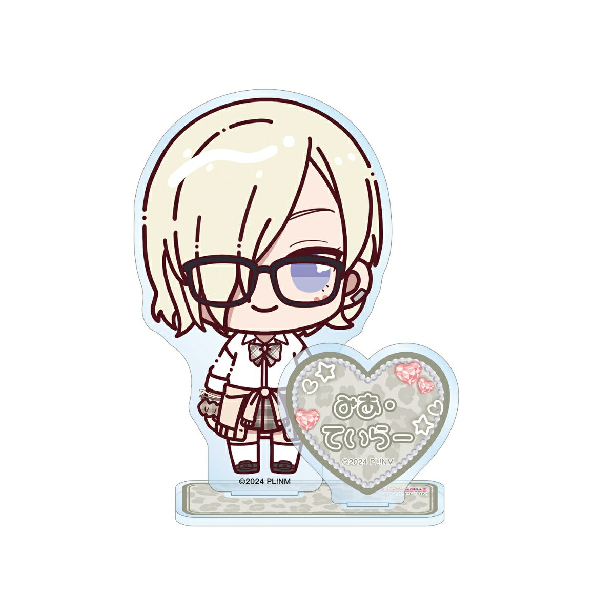 ラブライブ！虹ヶ咲学園スクールアイドル同好会ミア・テイラー ちょこんと！ ギャル制服ver. パーツ付きBIGアクリルスタンド