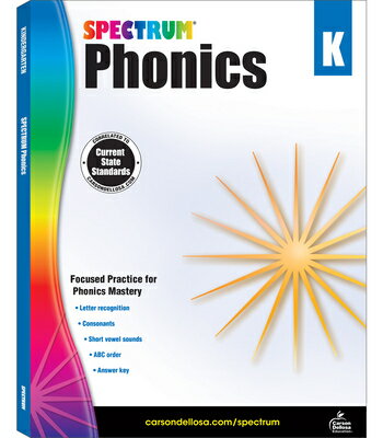 Spectrum Phonics, Grade K: Volume 90