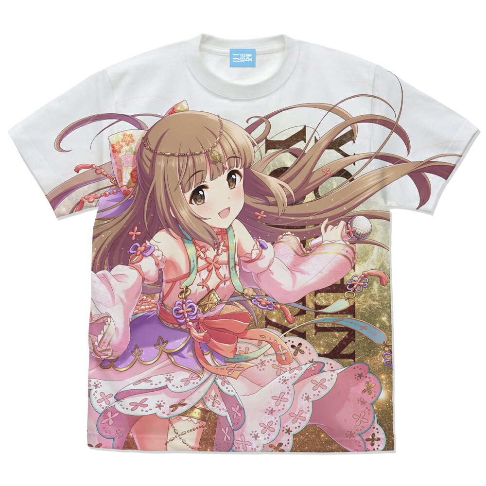 アイドルマスター シンデレラガールズ【ことほぎの祈り】依田芳乃 フルグラフィックTシャツ/WHITE-L