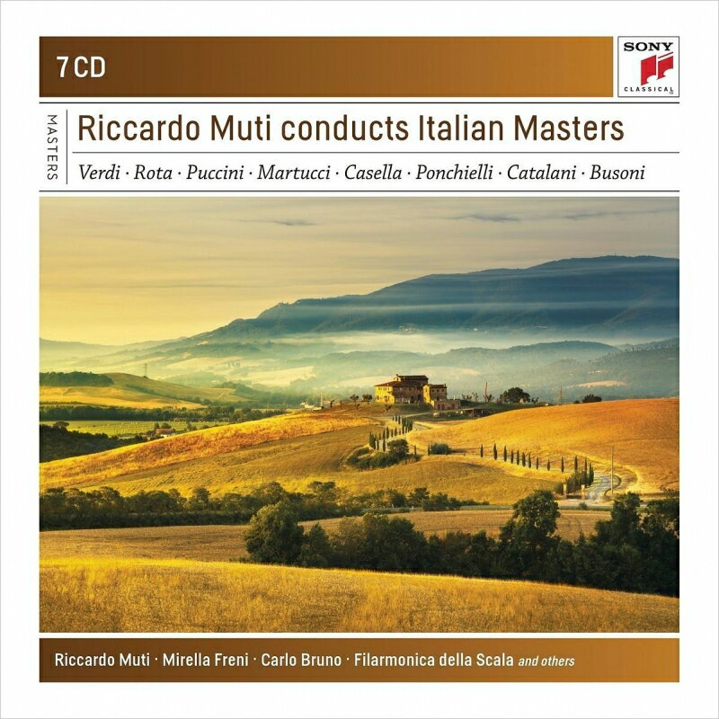 【輸入盤】『リッカルド・ムーティ／コンダクツ・イタリアン・マスターズ』　スカラ座フィル（7CD）