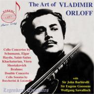 【輸入盤】The Art Of Vladimir Orloff Schumann, Elgar, Brahms, Etc