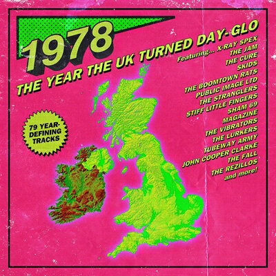 【輸入盤】1978: The Year The Uk Turned Day-glo (3CD Capacity Wallet)