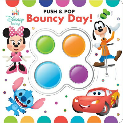 Disney Baby: Bouncy Day! Push & Pop BABY DAY [ Pi Kids ]