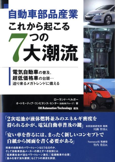 自動車部品産業これから起こる7つの大潮流
