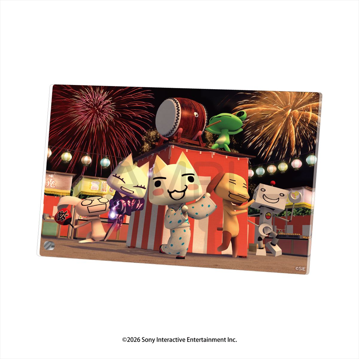 どこでもいっしょ カレンダーシリーズ アクリルボード 夏