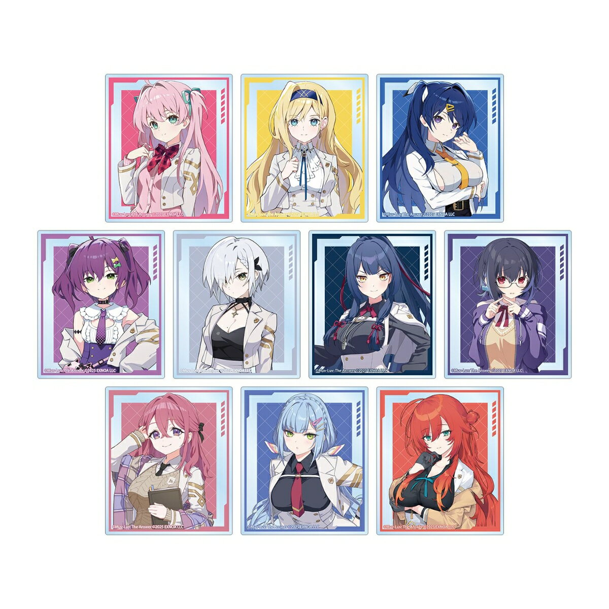 マブラヴ ガールズガーデントレーディングアクリルカード(BOX＝10個)