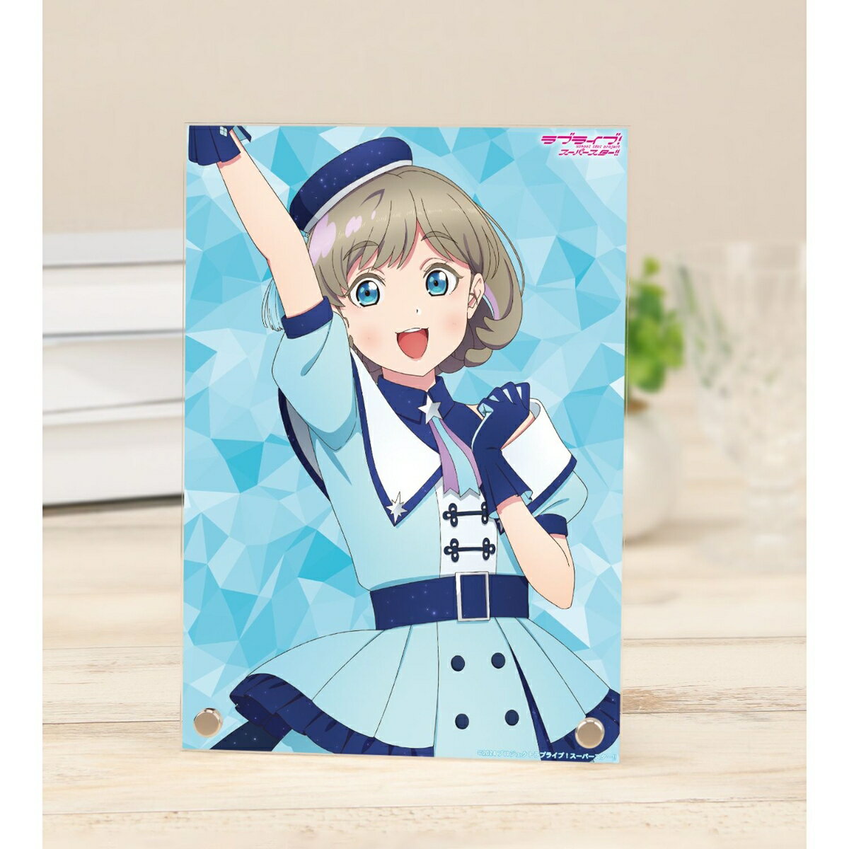ラブライブ！スーパースター!!描き下ろし 唐 可可 スーパースター!!ver. A5アクリルパネル