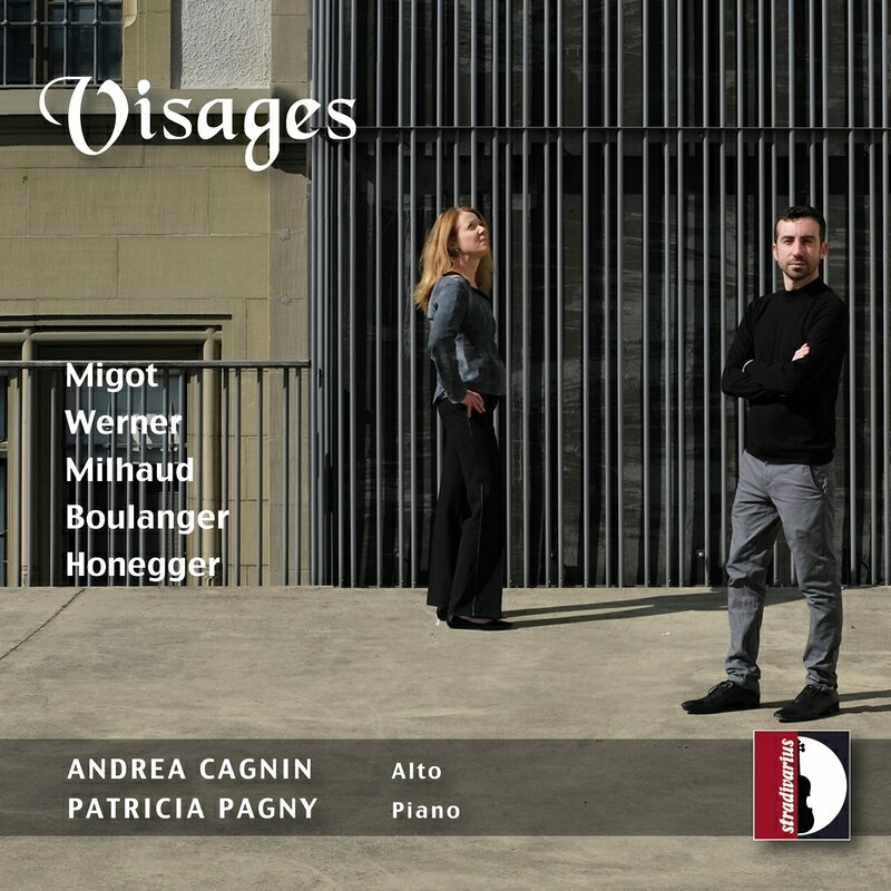 【輸入盤】顔〜20世紀フランスのヴィオラ作品集 アンドレア・カニン、パトリシア・パニー
