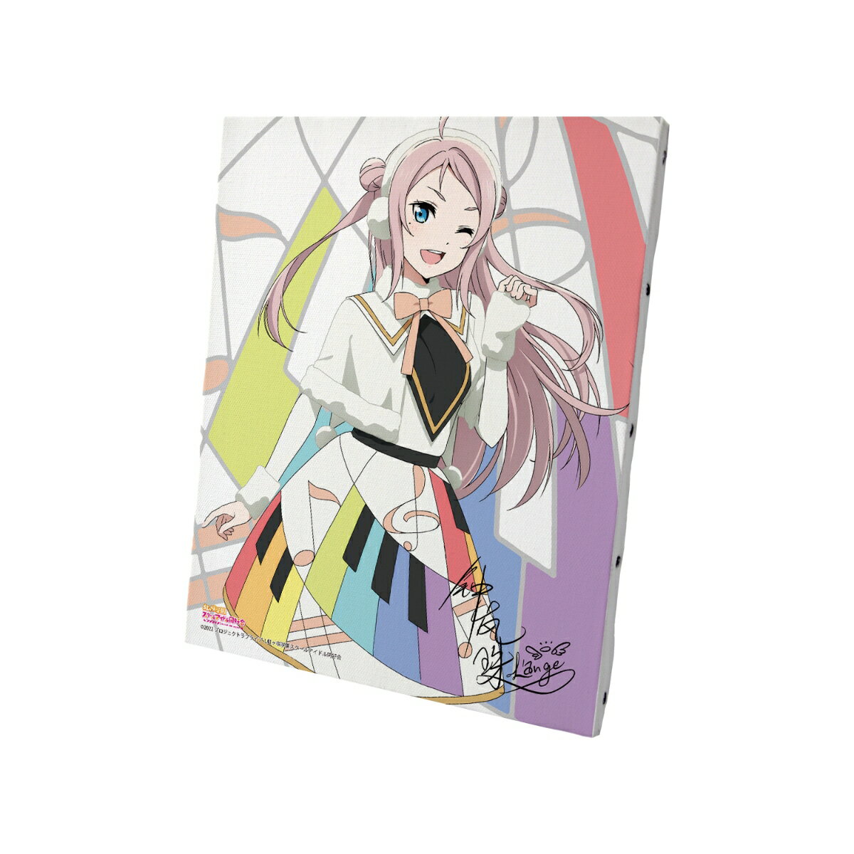 ラブライブ!虹ヶ咲学園スクールアイドル同好会 鐘 嵐珠 Colorful Dreams! Colorful Smiles! キャンバスボード【グッズ】