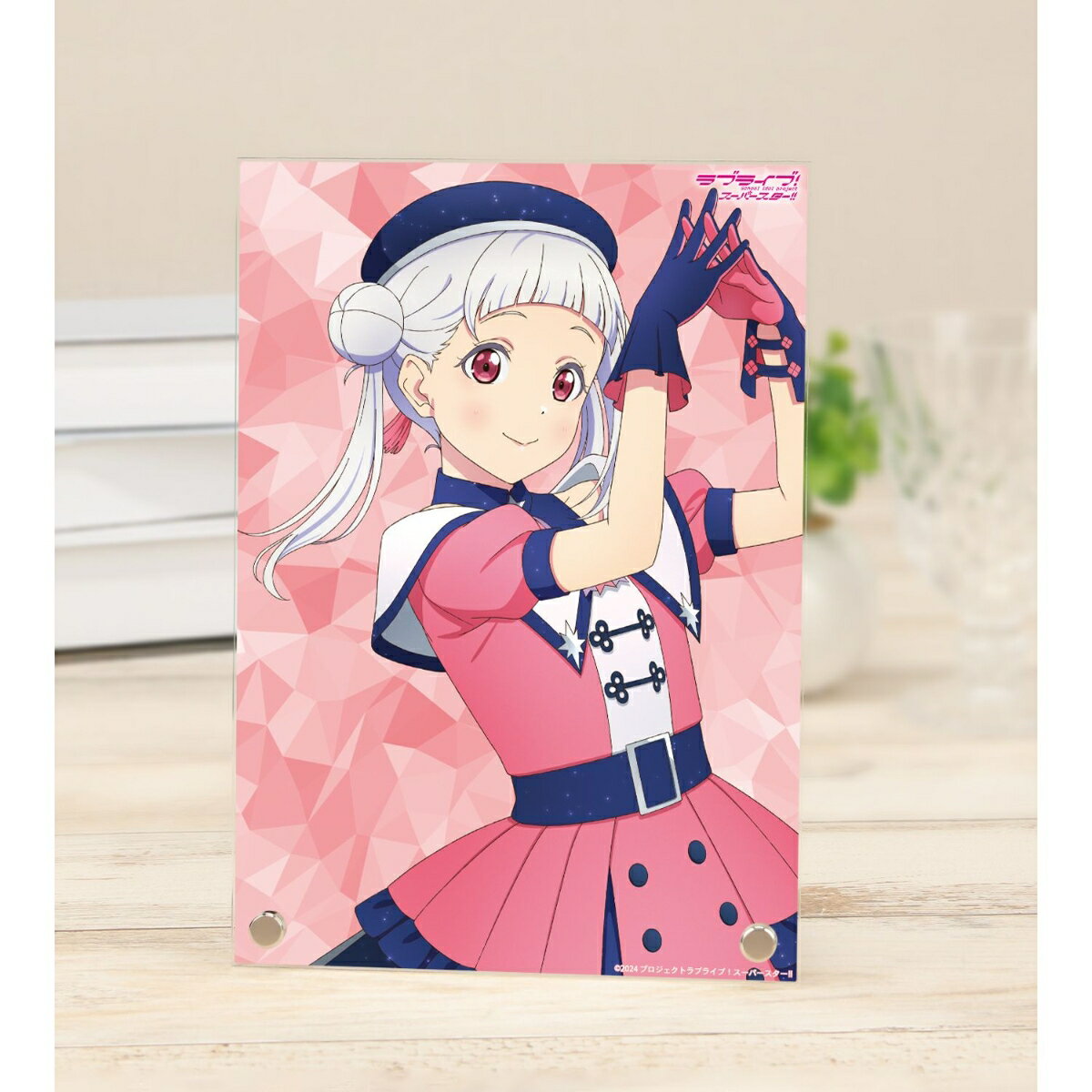 ラブライブ！スーパースター!!描き下ろし 嵐 千砂都 スーパースター!!ver. A5アクリルパネル