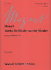 モーツァルト 4手のためのピアノ曲集 2 新版 （ウィーン原典版　219b） [ ウルリヒ ライジンガー ]