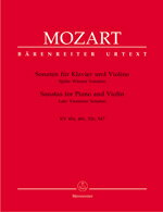 【輸入楽譜】モーツァルト, Wolfgang Amadeus: バイオリン・ソナタ集: KV 454, 481, 526, 547/原典版/Reeser編