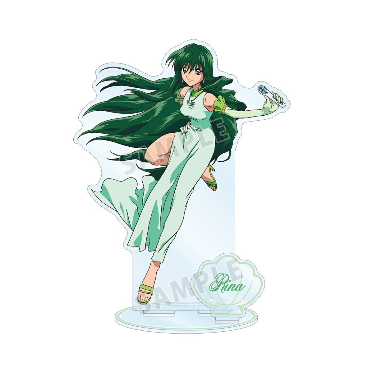 アニメ「ぴちぴちピッチ」洞院 リナ パーツ付きBIGアクリルスタンド