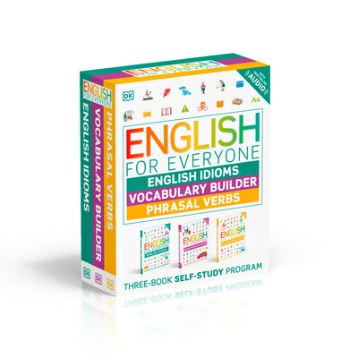 English for Everyone English Idioms, Vocabulary Builder, Phrasal Verbs 3 Book Box Set ENGLISH FOR EVERYONE ENGLISH I （DK English for Everyone） Dk
