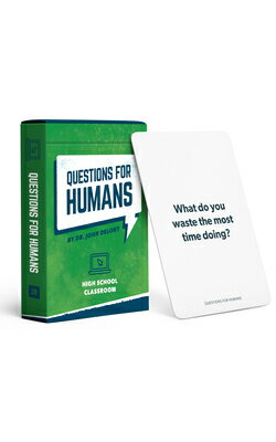 Questions for Humans: High School Classroom FLSH CARD-QUES FOR HUMANS HIGH （Questions for Humans） John Delony