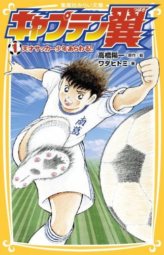 サッカーが大好きで、“サッカーボールと友だち”の大空翼。静岡県の南葛小に転校してきた翼は、サッカーの名門・修哲小の天才ＧＫ若林源三と出会う。「ペナルティエリアの外からならどんなボールでもふせげる！」というその実力を目にした翼は、「勝負したい！」一心で若林に挑戦状をおくりつける！！メラメラと闘志を燃やす若林。勝負は南葛と修哲の伝統の一戦、対抗戦でつけることになって！？小学中級から。