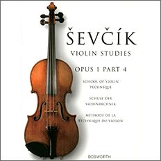 【輸入楽譜】シェフチーク(セヴシック), Otakar: バイオリン技巧教本 Op.1 第4巻