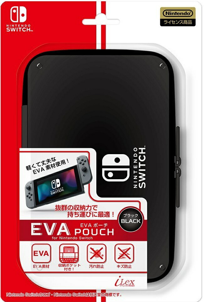 EVAポーチ for ニンテンドーSwitch （ブラック）の画像