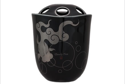 雲尾　ハブラシホルダー（黒）