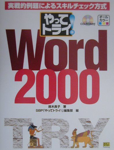 やってトライ！Word　2000