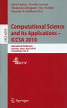 This four-volume setsynthesizes the International Conference on ComputationalScience and Its Applications, ICCSA 2010. Topics include computational methods, algorithms and scientific application, high performance computing and networks, and more.